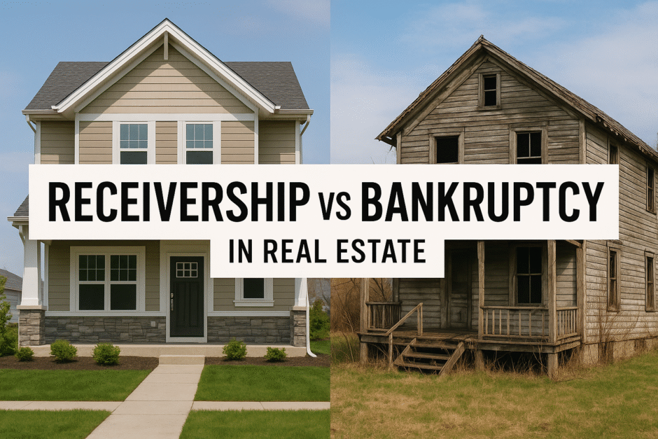 Receivership VS Bankruptcy In Real Estate